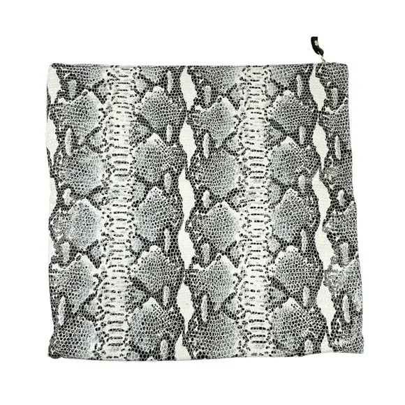 BLAIR RITCHEY Foldover Snakeskin Clutch - Picture 2 of 7